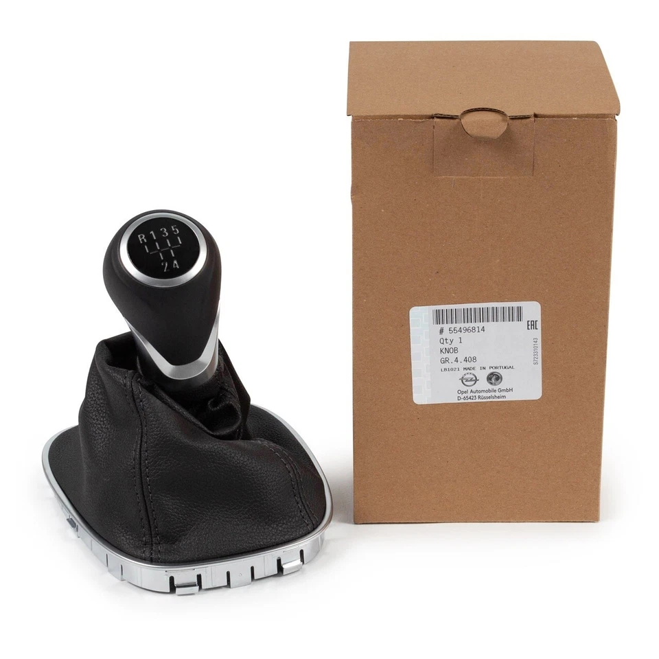 ORIGINAL POMMEAU DE VITESSE + SOUFFLET OPEL ADAM CORSA E 55496814 - Photo 1/1