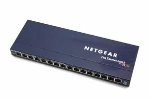 Netgear ProSafe 10/100 FS116 16-PORT Network switch NO AC Adapter 272-10248-02 - Picture 1 of 7