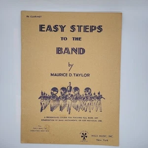 Easy Steps To The Band Bb Clarinet Sheet Music Book - Picture 1 of 3