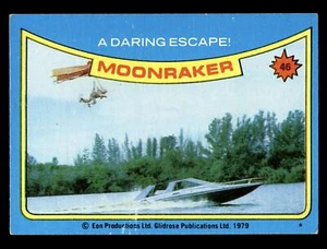 1979 Topps Moonraker #46 Eine gewagte Flucht! - Bild 1 von 2