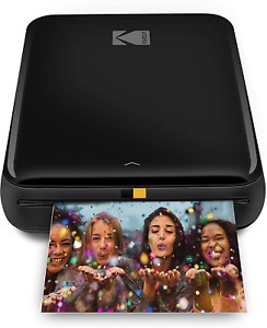 KODAK Step Wireless Mobile Photo Mini Printer (Black) Compatible W/ Ios & Androi