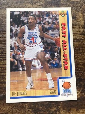 1991-92 Upper Deck Detroit Pistons Basketball Card #459 Joe Dumars L9170* - Image 1 of 2