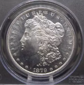 1879 "S" Morgan SILVER Dollar $1 PCGS MS64 PL #147 *PROOF LIKE* OGH Green ECC&C - Picture 1 of 7