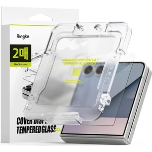 2x vetro protettivo con applicatore per Galaxy Z Flip7 Ringke vetro protettivo display vetro - Foto 1 di 9