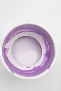 Acoplamiento adaptador de tubería Charlotte DWV PVC 4" X 3" - pintura púrpura interior - Imagen 1 de 4