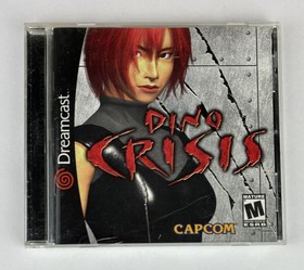Dino Crisis Sega Dreamcast 1999 Complete Capcom Tested Working