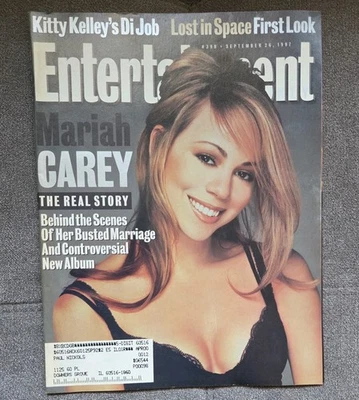 Entertainment Weekly Magazine September 26 1997 Mariah Carey Cover Butterfly Foto 1 de 4