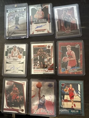 Lote Raptors - Barnes Auto, Vince Carter, Dick /99, Walter Auto, Mogbo Auto, etc. Foto 1 de 4
