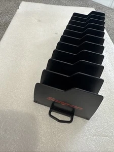 Snap On Zange Organizer Aufbewahrung Regal in Schwarz hält 10 NEU - Bild 1 von 3
