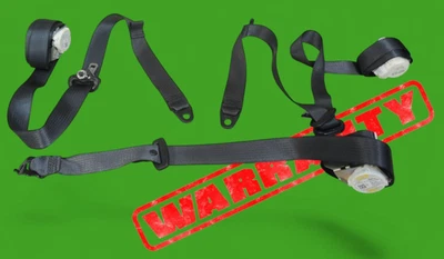 2014-2019 fiat 500L REAR right left center side seat belt seatbelt set kit oem - Image 1 of 4