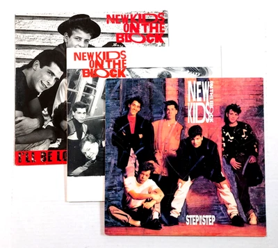 New Kids on the Block (3 12" Lot) I'll Be Loving You Step By Step You Got It 80s - Image 1 of 4