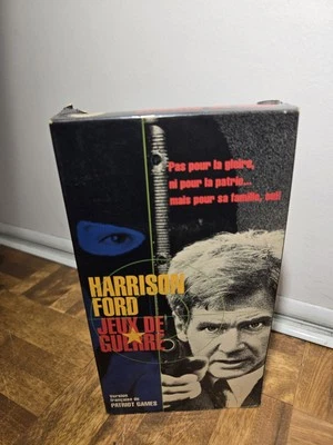 Patriot Games( Jeux De Guerre) 1992 Vhs Vf Français  Harrison Ford James Earl... - Image 1 of 2