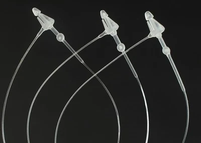 500 Pcs 3 Inch Plastic Hang Tag Fasteners Snap Lock Pins Jewelry Tag Pins - Image 1 of 4