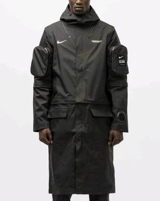 Nike x Undercover NikeLab 2-in-1 Parka Jacket Black Size Medium CW8017 010 - Image 1 of 4