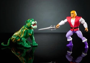 Colección de dibujos animados Mattel He-Man Masters of the Universe Prince Adam and Cringer - Imagen 1 de 11