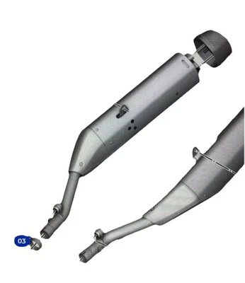 Silenziatore Terminale Destro BMW K1600 Nuovo 2016-2024 OEM 18518549439 - Immagine 1 di 4