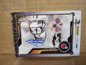 2024 Panini Player of the Day Football Johnny Manziel Auto #34/52 Browns - Picture 1 of 4