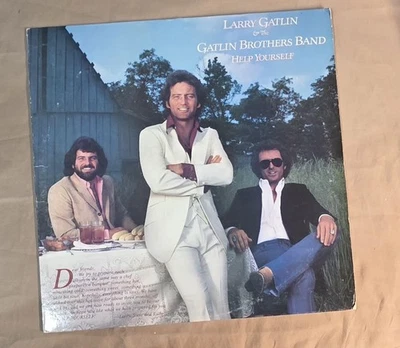 Larry Gatlin And The Gatlin Brothers Band Help Yourself Vinyl LP Shrink - Image 1 of 4