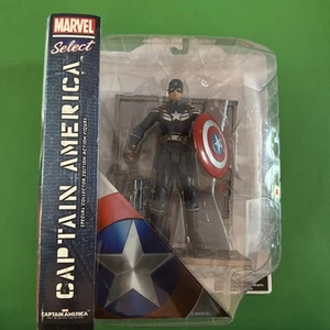 2014 Marvel Diamond Select Captain America Winter Soldier Action Figure NEW USA - Picture 1 of 7