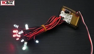 Super Bright Scale Light System 10 LED's RC4WD Great for Scaler Z-E0019 RX Plug - Picture 1 of 3