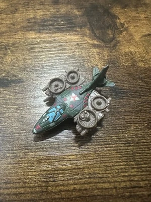 Mega-Force Micro Machines Jet Fighter Diecast Metal 2" Kenner Vintage Free Ship - Image 1 of 4