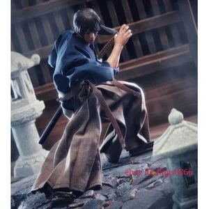 1/12 Scale Samurai Costume Musashi Kimono Warrior Clothes for 6" Action Figure - Picture 1 of 8