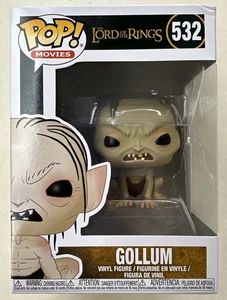 NEW Funko Pop! Vinyl: The Lord of the Rings Gollum 532 with Protector - Picture 1 of 8