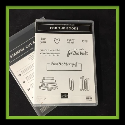 Stampin Up!  Estampillas PARA LOS LIBROS y troqueles PARA LOS LIBROS #461 Foto 1 de 4