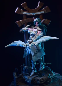 Figura de acción pintada personalizada 1/12 WOW Tyrande Whisperwind soldado femenino - Imagen 1 de 6