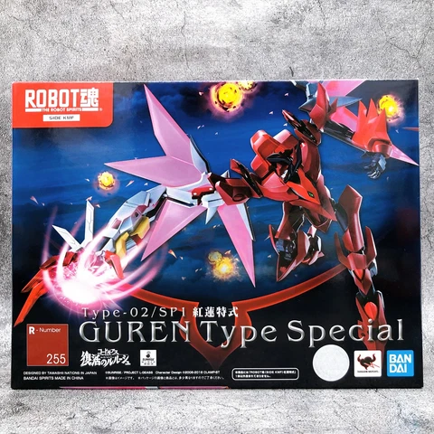 Code Geass GUREN Type Special ROBOT SPIRITS SIDE KMF Bandai Figure Sealed New Cover