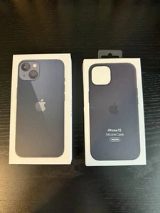 iPhone 13 Box and Apple Case - Midnight - Photo 1 sur 3