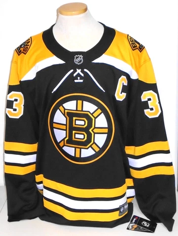 NWT Fanatics NHL Boston Bruins Zdeno Chara Breakaway Jersey Men's X-Large, Flaw Cover