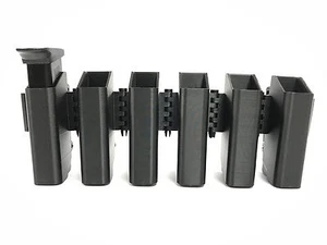 eAMP Enforcer H&K P2000 USP40C LEO/Border Patrol Six Mag Pouch MagP0471-F - Imagen 1 de 10