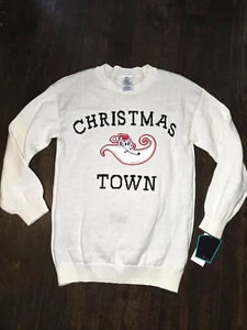 Girls Boys Disney The Nightmare Before Christmas Sweater Sz XS L XL New Zero - Picture 1 of 5