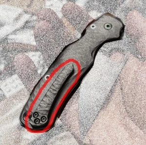 1 Pair TC4 Pocket Clip for Spyderco C81 Paramilitary 2 Send Set of TC4 Screws - Picture 1 of 6