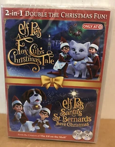 ๐ Elf on the Shelf Pets FoxCub'sTale Santa's St.Bernard's Save Christmas,New โผ๏ธ - Picture 1 of 2
