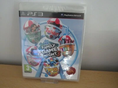Hasbro Family Game Night Volume 3 PS3 -  New & Factory Sealed pal - Image 1 of 4