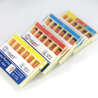 Dental Endodontic Gutta Percha Points for Root-Canal Obturation Obturating F1-F3 - Image 1 of 4