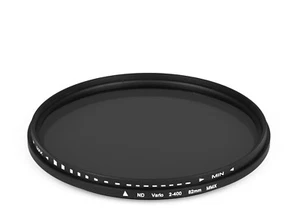dHD Digital Brands Variable Fader ND2 - ND400 Filter 82mm Grey Filter 82 MM - Picture 1 of 1