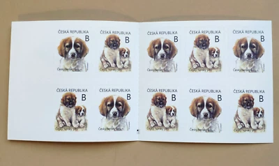 Filhotes - Selos da República Tcheca 2021 livreto VZS35 animais jovens, sem marca de charneira** Estado perfeito - Imagem 1 de 2