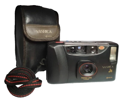 Yashica AF J3 Point And Shoot 35mm Film Camera Tested Working Japan - Image 1 of 4