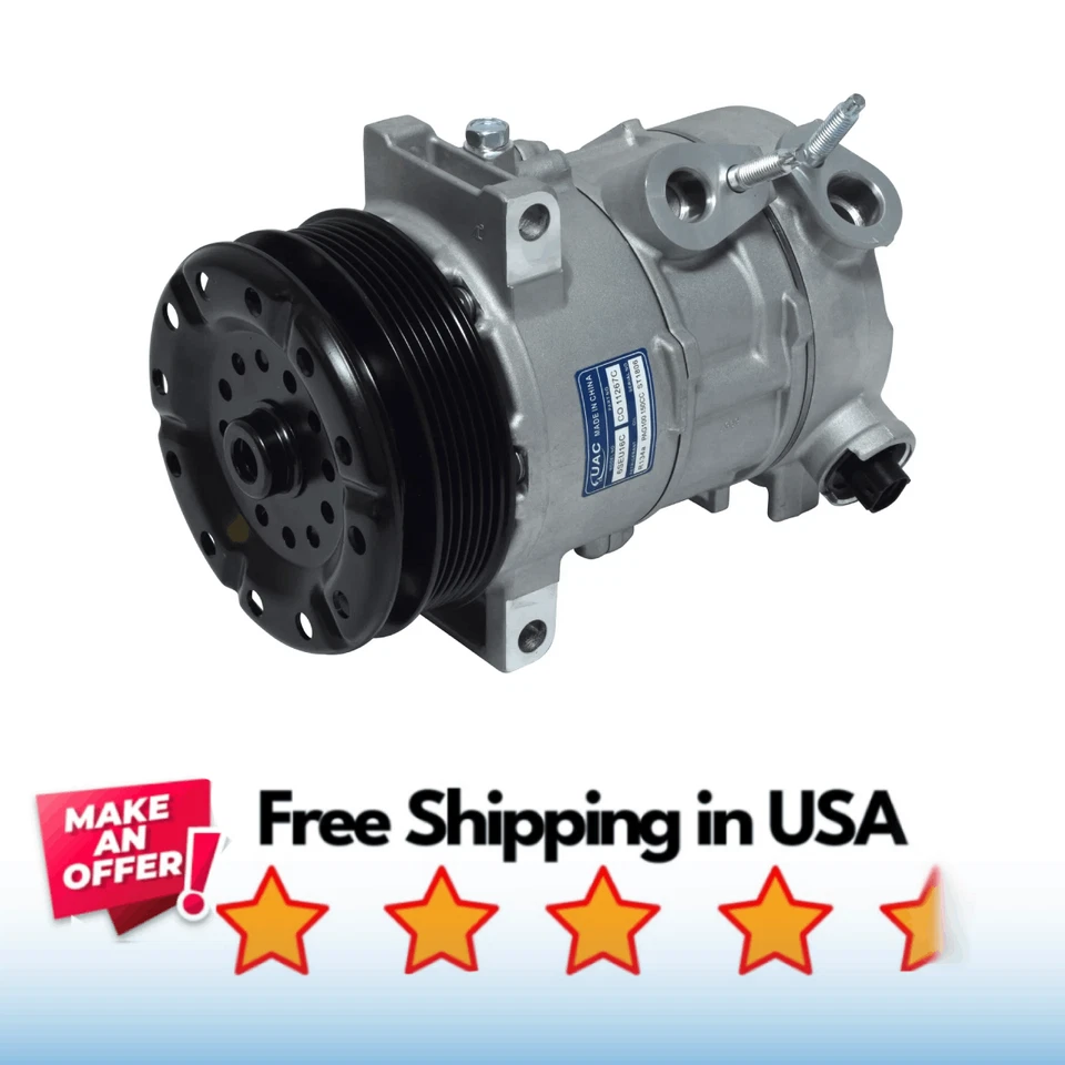 Compressor A/C Fit Dodge Avenger 2008-2014, Dodge Journey 2009-2020 - Image 1 of 1