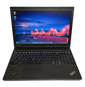 Windows 11 Pro 15.6 Lenovo ThinkPad T540p i7-4710MQ 2.50GH 256GB SSD 16GB RAM - Picture 1 of 9