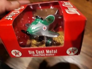 SKY CHIEF TEXACO PETITE PEDAL PLANE SERIES DIE CAST METAL REPLICA NIB J23 - Picture 1 of 6