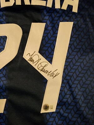 Miguel Cabrera Autographed 2024 Navy City Connect Jersey Beckett COA - Image 1 of 4