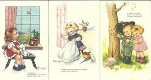 ILLUSTRATORI - MARIAPIA - 3 CARTOLINE CON BIMBO BERSAGLIERE - - Imagen 1 de 1