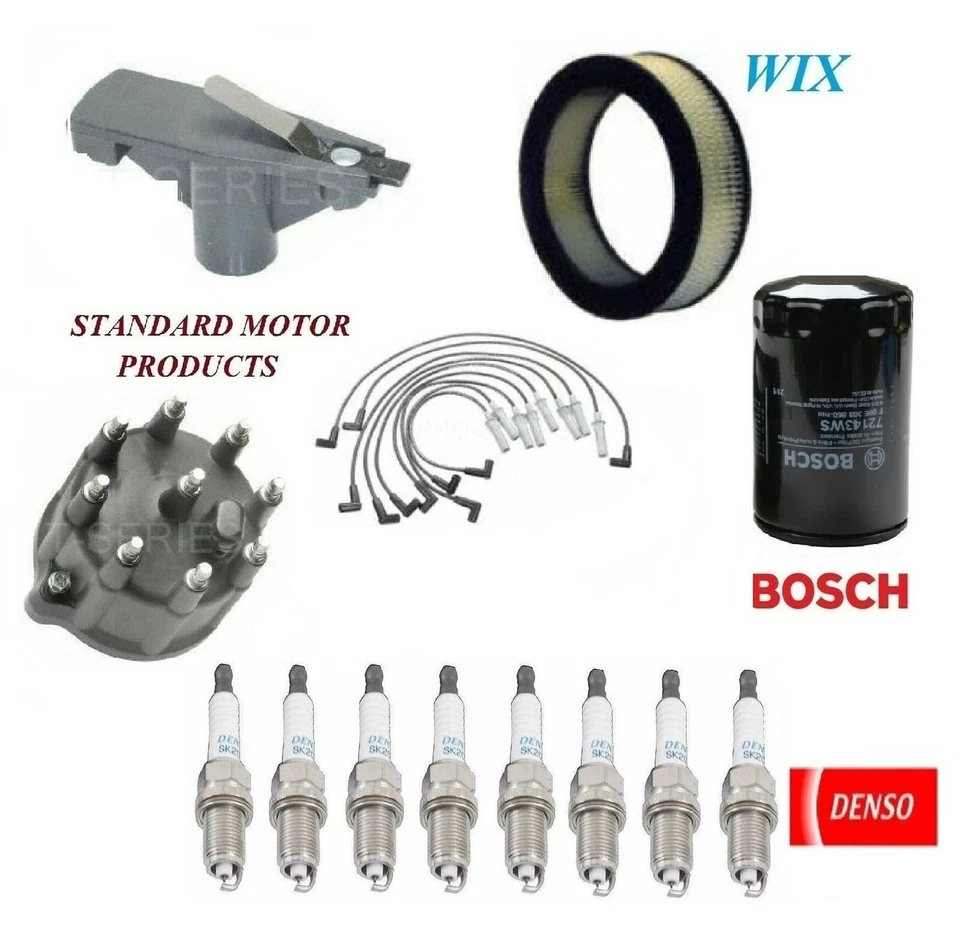 Tune Up Kit Filters Wire Plugs For DODGE B2500 V8 5.2L; W/3.60 Inch 95; 97-98 - Image 1 of 1