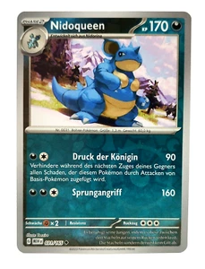 Pokemon Karte: Nidoqueen Reverse 031/165 Pokemon 151 MEW Deutsch NM - Bild 1 von 1