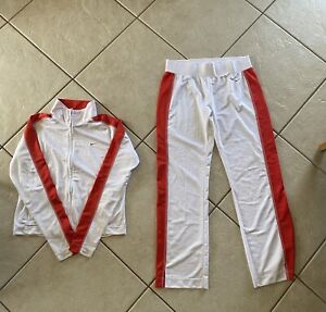 Vintage Red And White Nike Tracksuit