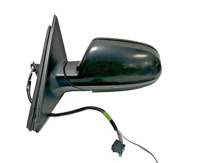 Espejo retrovisor lateral izquierdo Audi A4 2015 atenuación automática punto ciego señal de giro negro OEM Foto 1 de 4